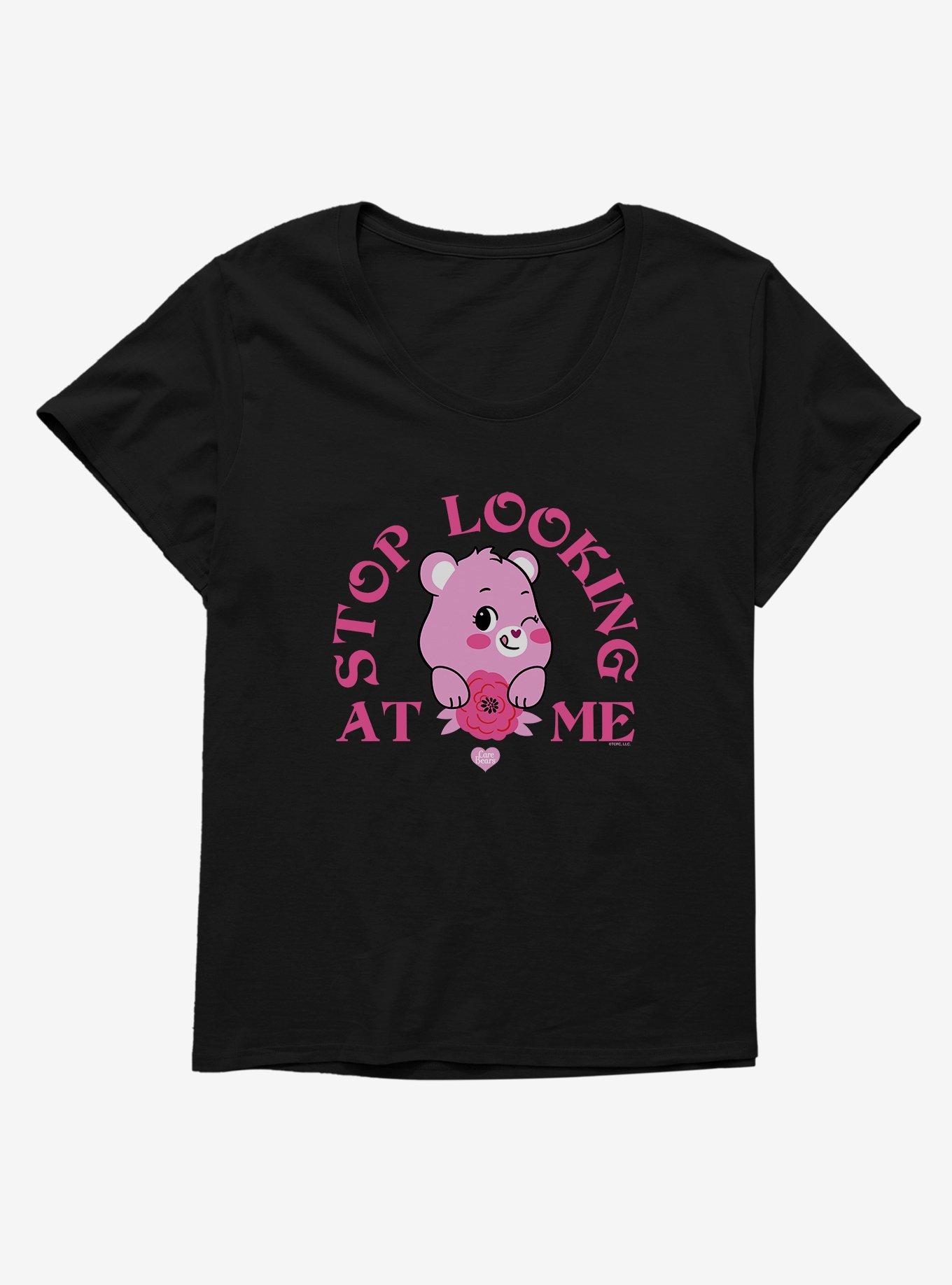 Care Bears Stop Looking Womens T-Shirt Plus Size, , hi-res