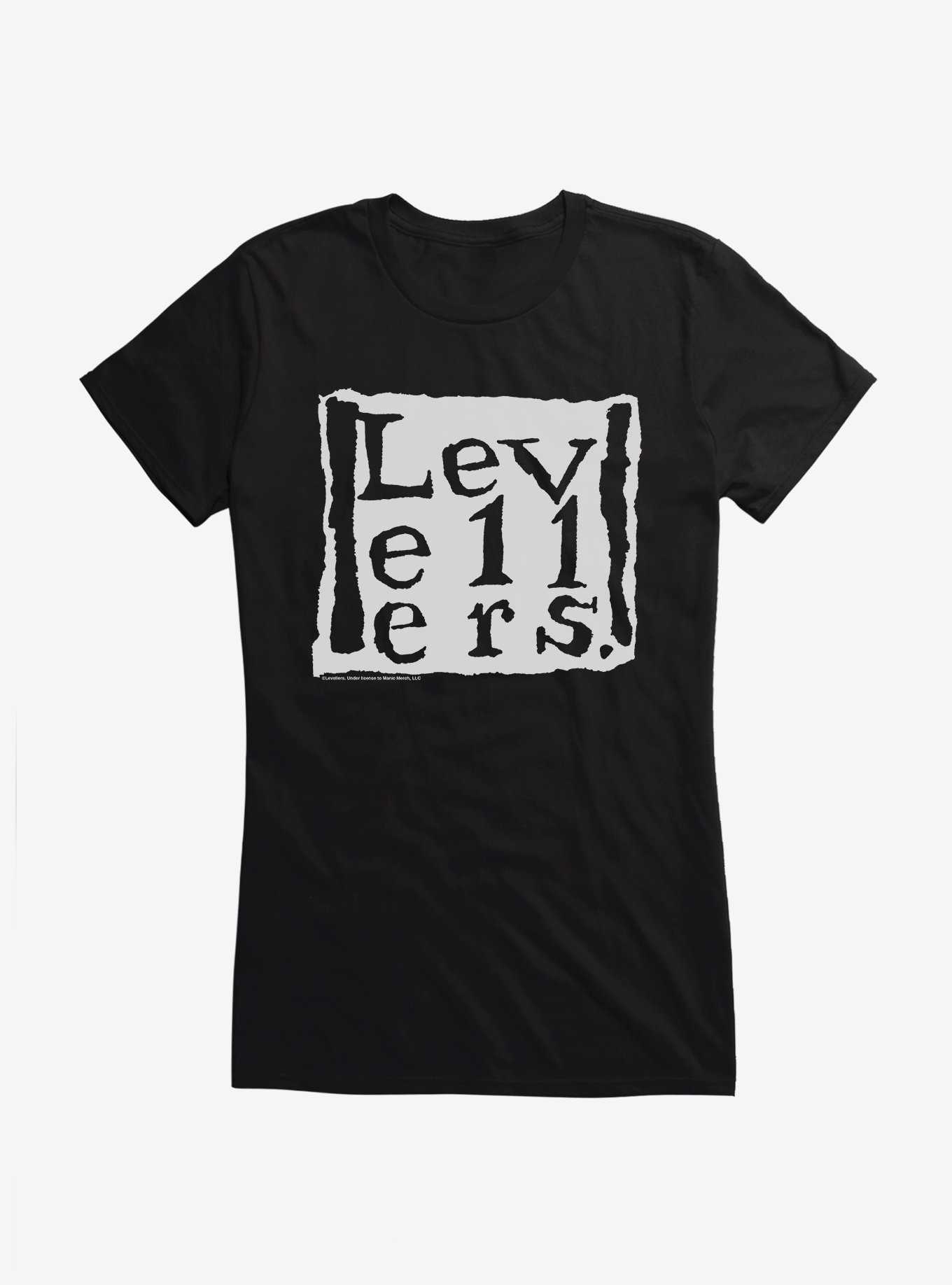 Levellers Band Logo Girls T-Shirt, , hi-res