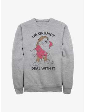 Disney Snow White and the Seven Dwarfs Deal With It Sweatshirt, ATH HTR, hi-res