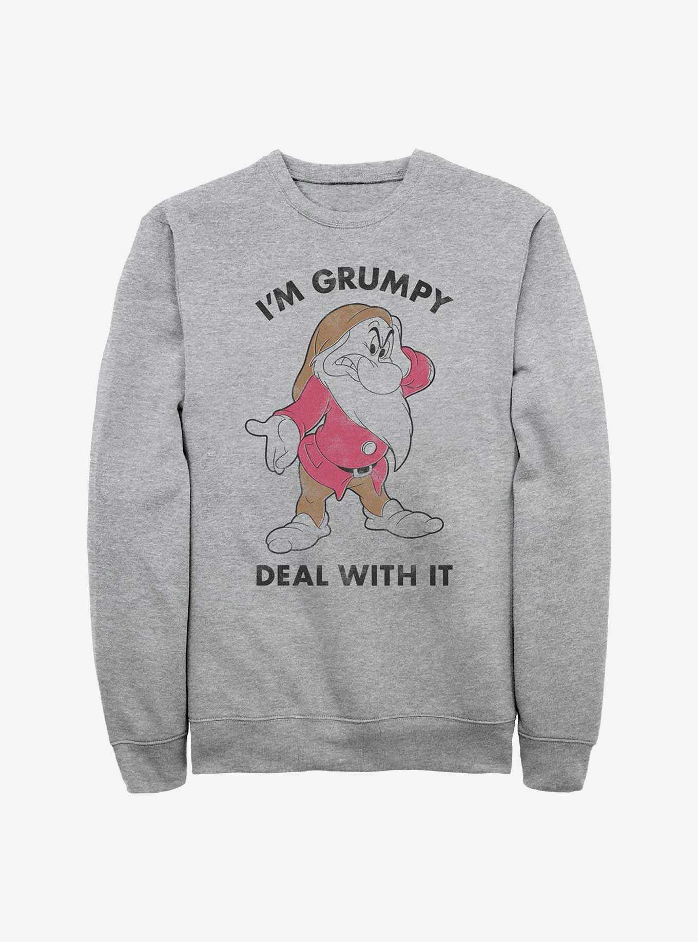 Disney Snow White and the Seven Dwarfs Deal With It Sweatshirt, , hi-res