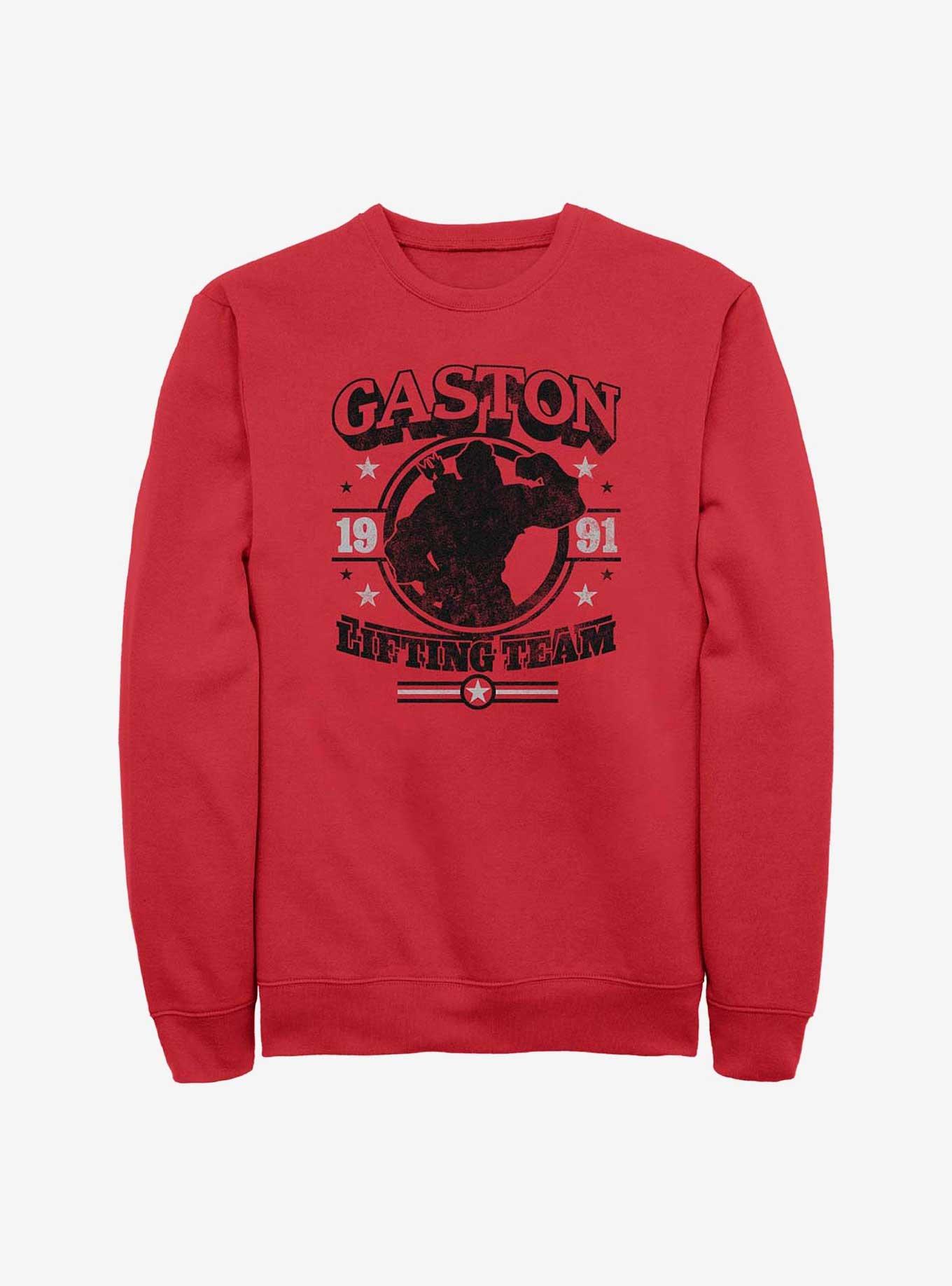 Disney Beauty and the Beast Gaston Gym Sweatshirt