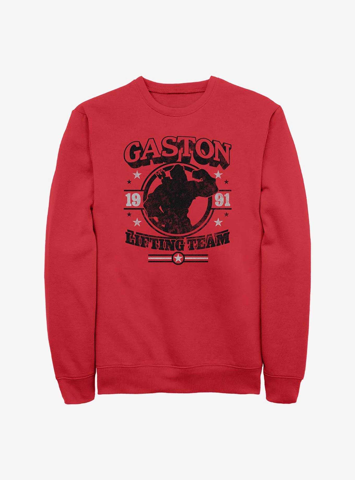 Disney Beauty and the Beast Gaston Gym Sweatshirt, , hi-res