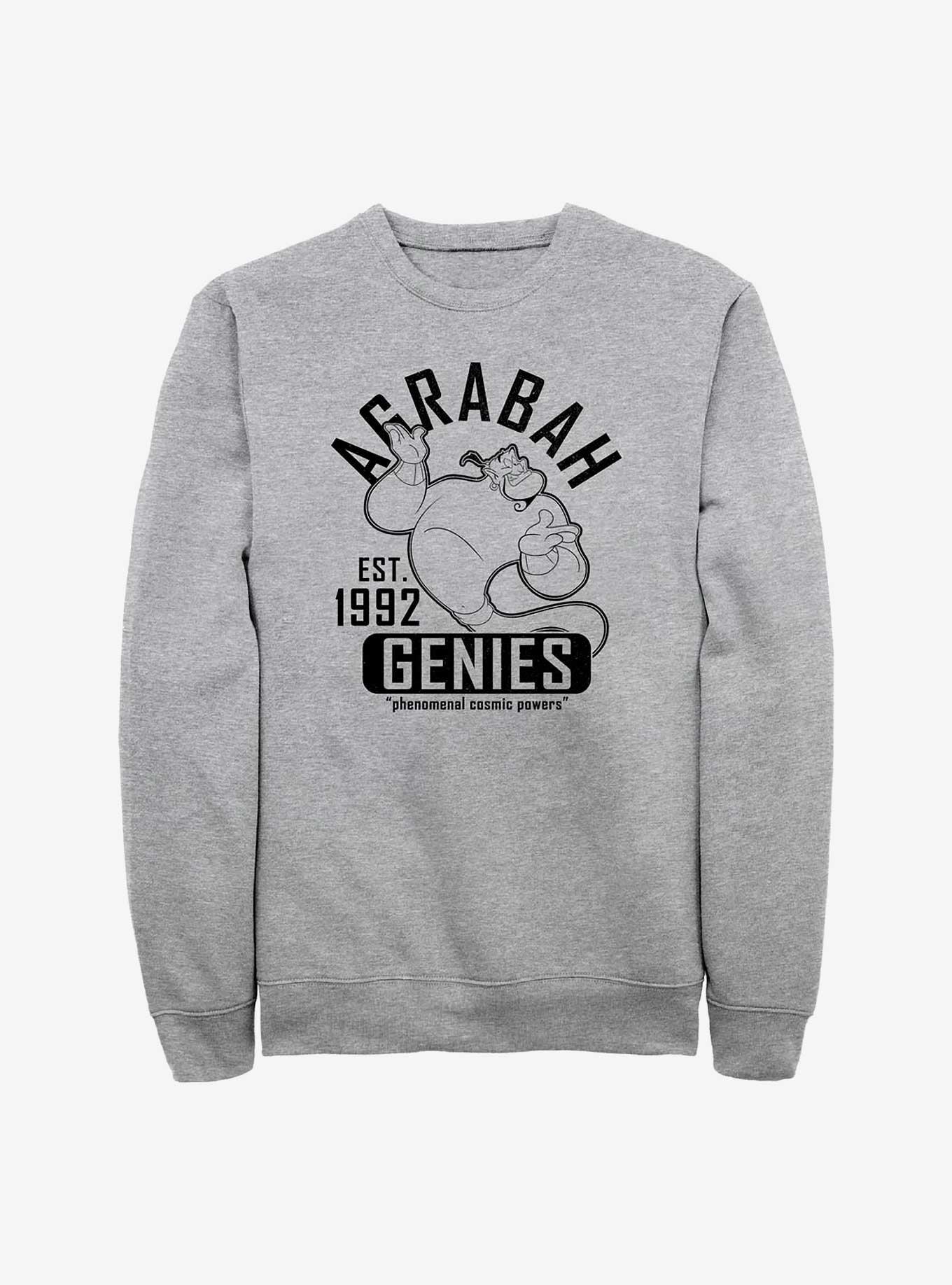 Disney Aladdin Genies Locker Sweatshirt, ATH HTR, hi-res