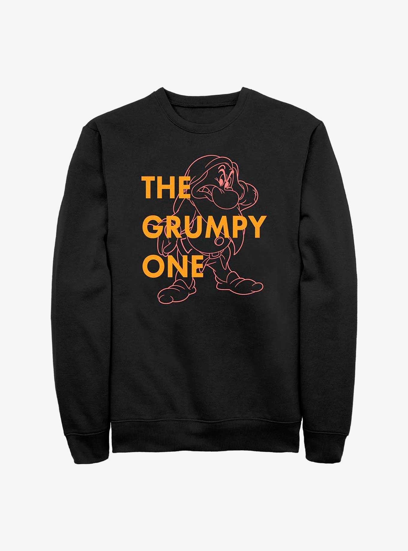 Disney Snow White and the Seven Dwarfs One Grumpy Dwarf Sweatshirt, , hi-res