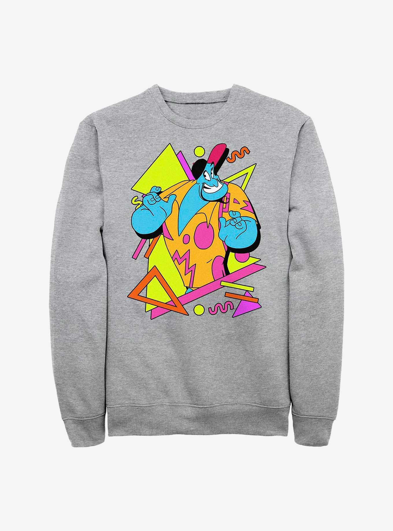 Disney Aladdin Rad Genie Sweatshirt, ATH HTR, hi-res