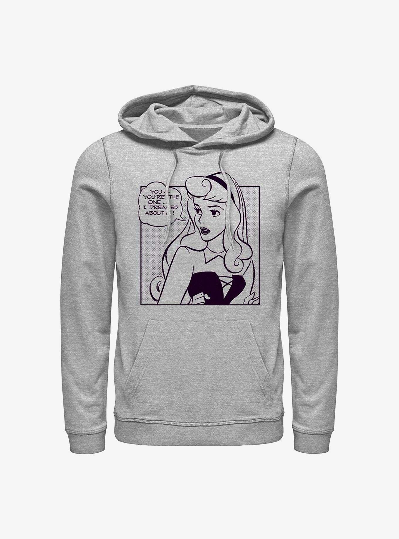 Disney Sleeping Beauty Aurora Comic Hoodie, ATH HTR, hi-res