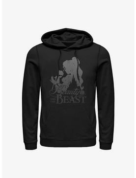 Plus Size Disney Beauty and the Beast Silhouette Hoodie, , hi-res