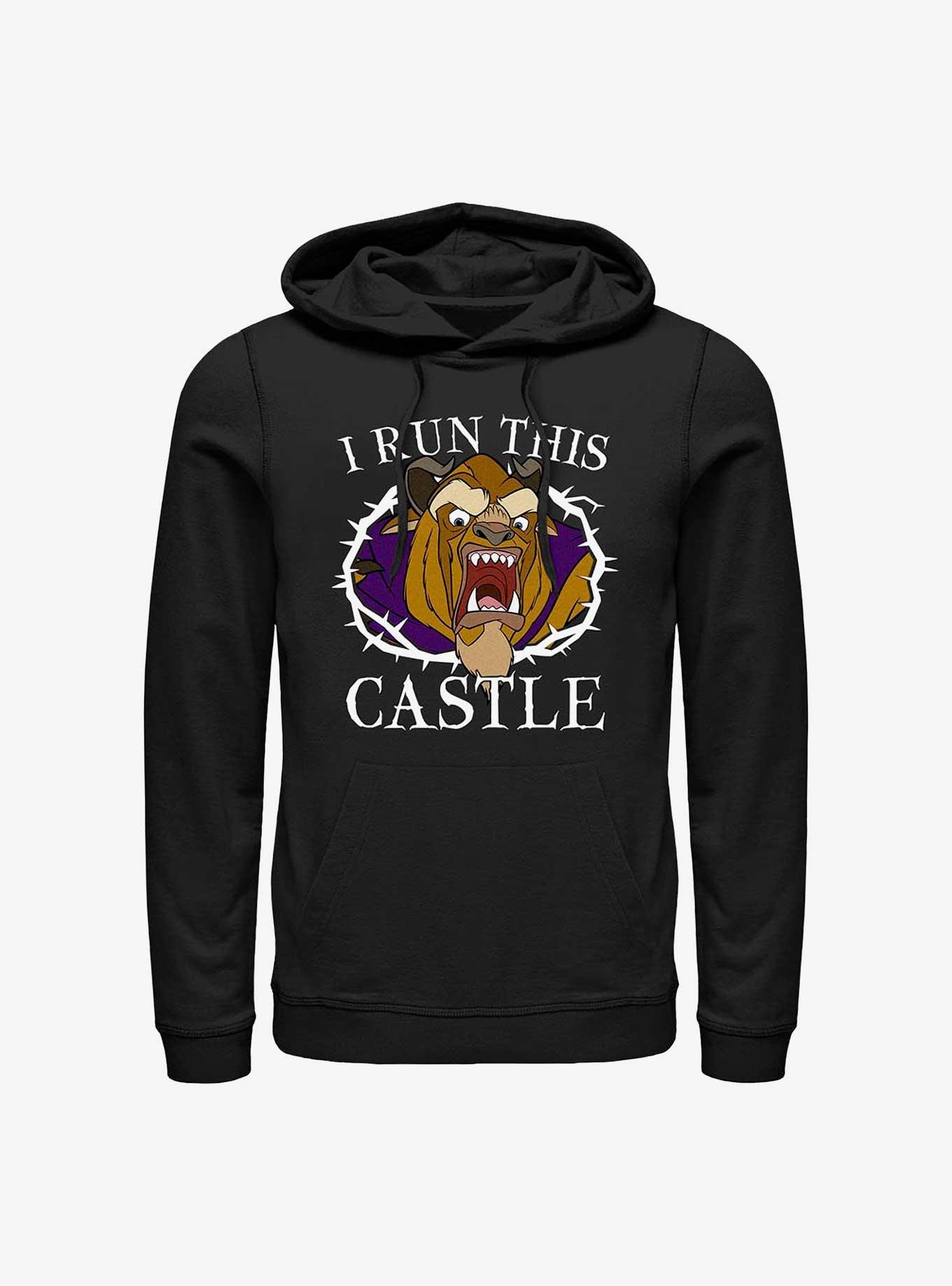 Disney Beauty and the Beast Castle Hoodie, BLACK, hi-res