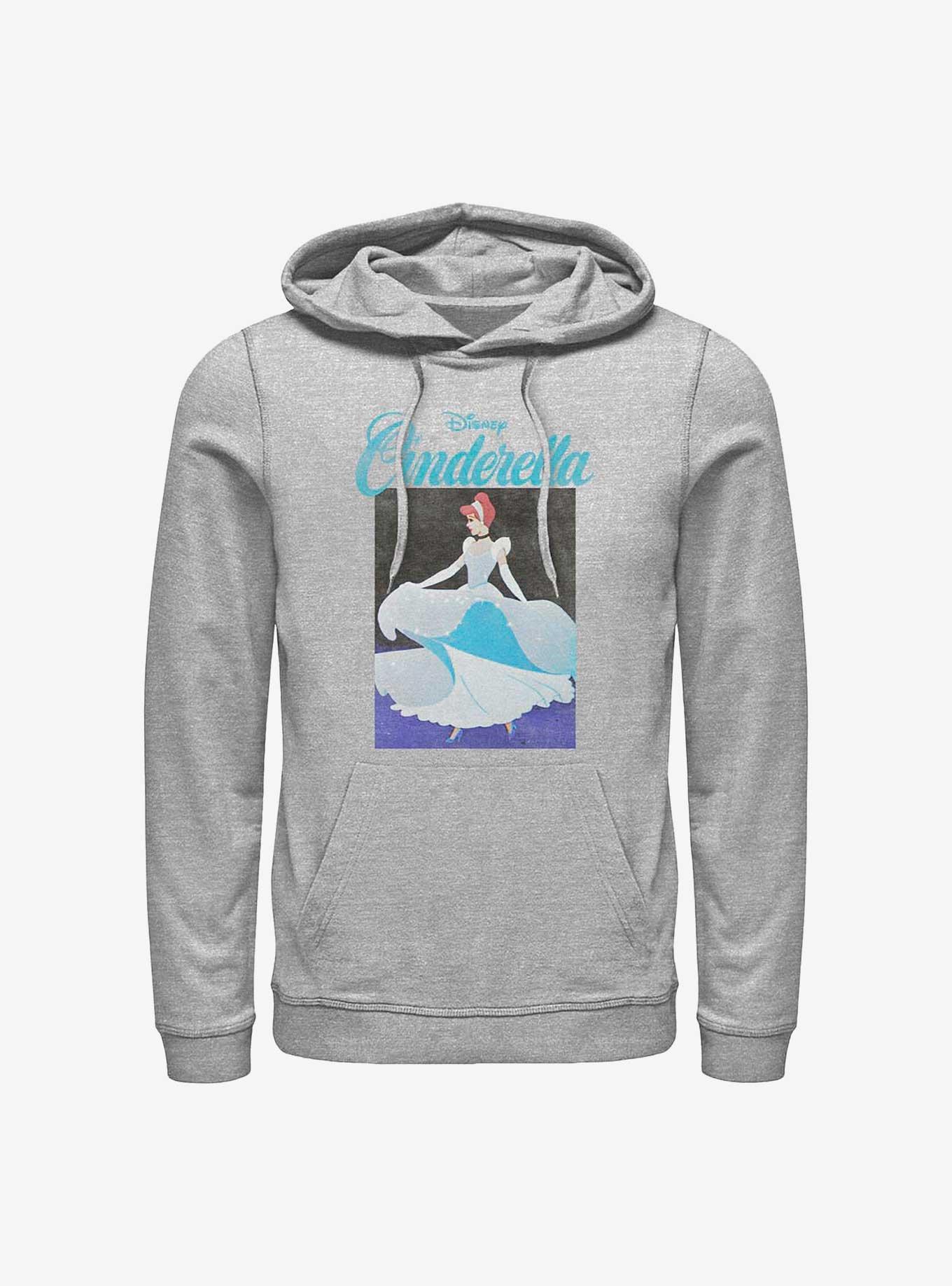 Disney Cinderella Cindy Squared Hoodie, ATH HTR, hi-res