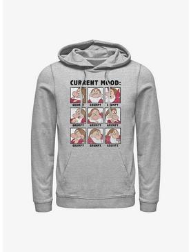 Disney Snow White and the Seven Dwarfs Current Mood Grumpy Hoodie, ATH HTR, hi-res