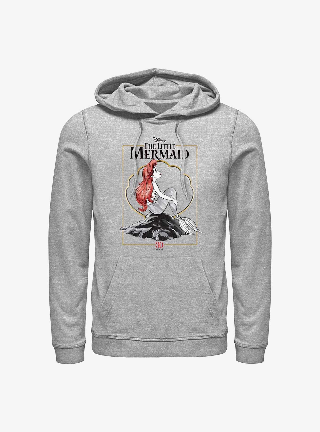 Disney The Little Mermaid Framed Anniversary Hoodie, , hi-res
