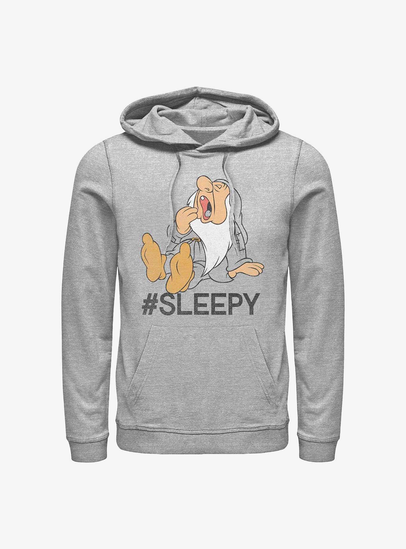 Disney Snow White and the Seven Dwarfs Hashtag Sleepy Hoodie, ATH HTR, hi-res