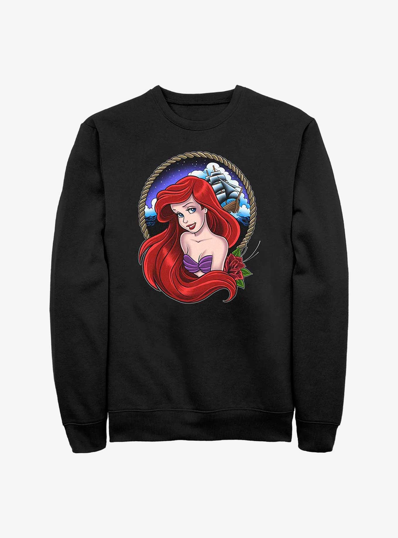 Disney The Little Mermaid Part of Your World Hoodie, BLACK, hi-res