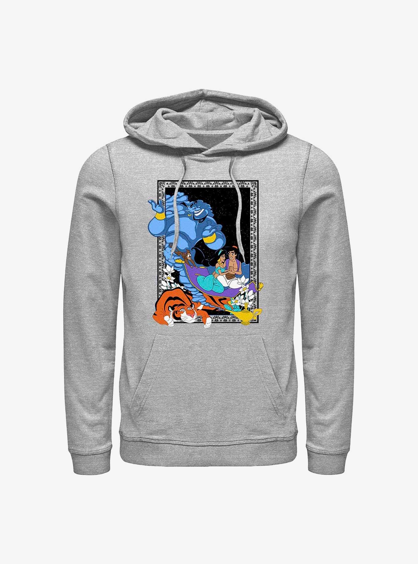 Disney Aladdin Poster in the Lamp Hoodie, , hi-res