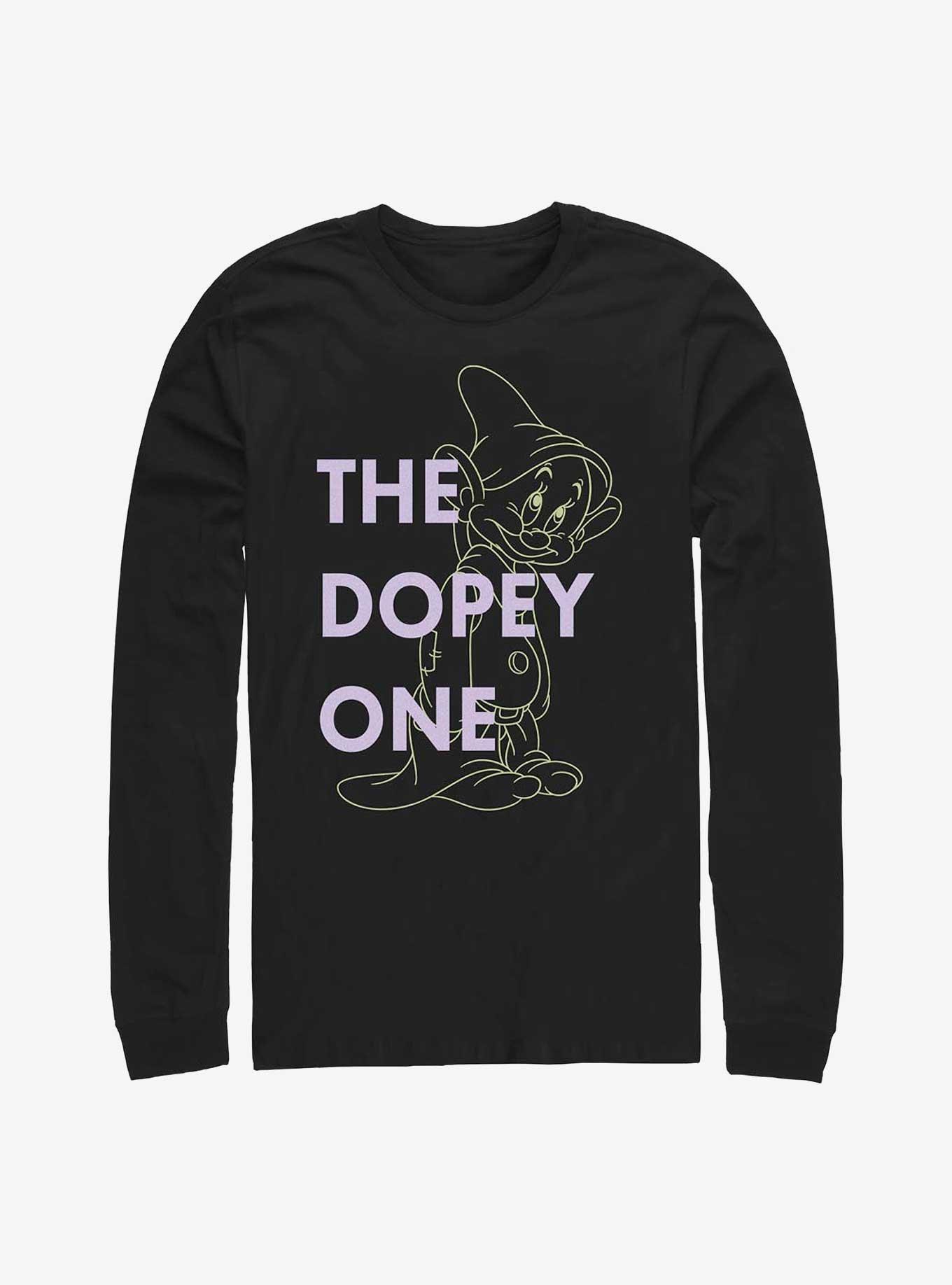 Disney Snow White and the Seven Dwarfs One Dopey Dwarf Long-Sleeve T-Shirt, , hi-res