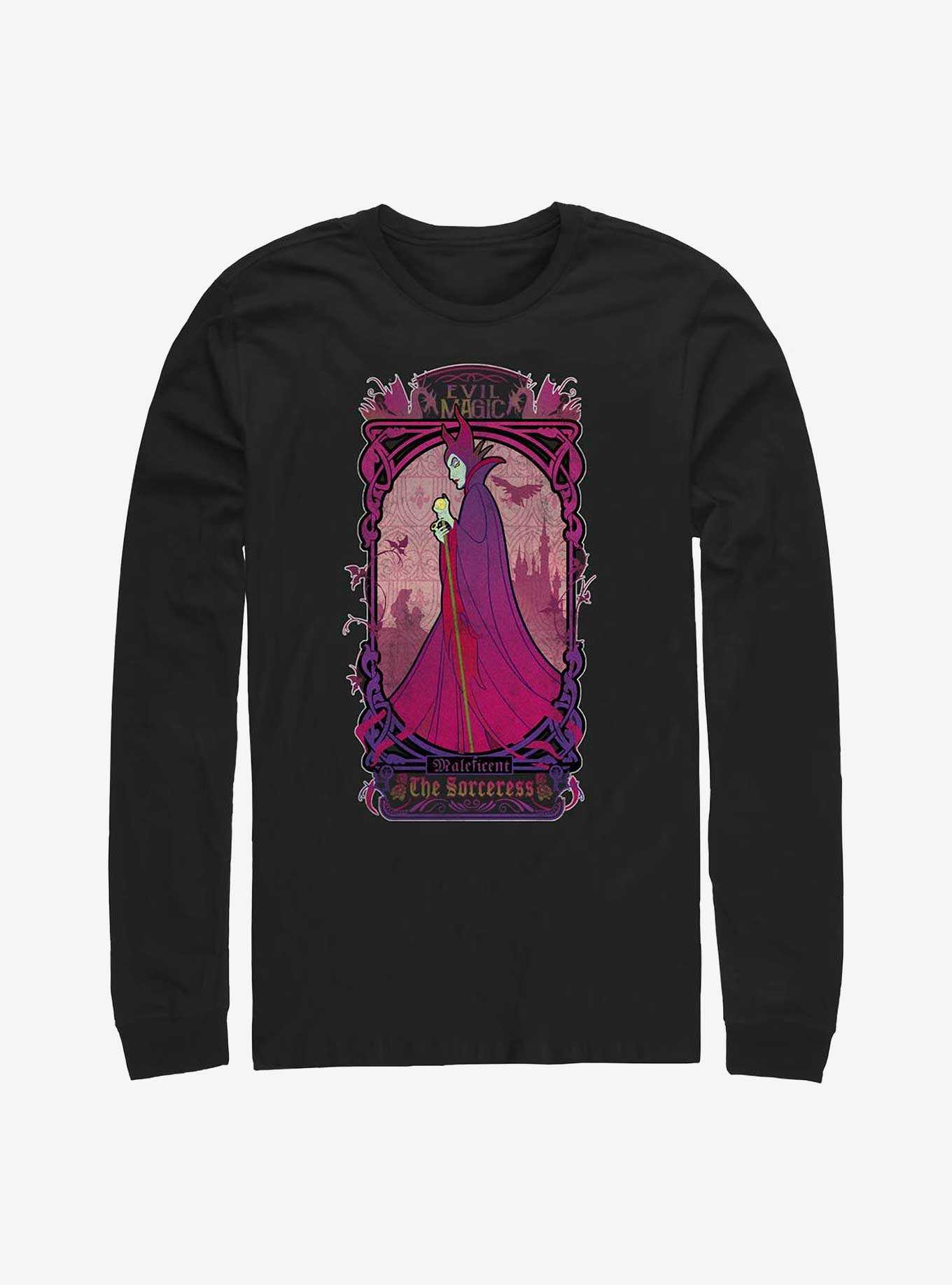 Disney Sleeping Beauty The Sorceress Maleficent Long-Sleeve T-Shirt, , hi-res