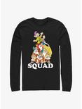 Disney Snow White and the Seven Dwarfs Squad Dwarfs Long-Sleeve T-Shirt, BLACK, hi-res