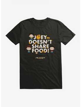 Friends Chibi Joey Doesn't Share Food T-Shirt, , hi-res