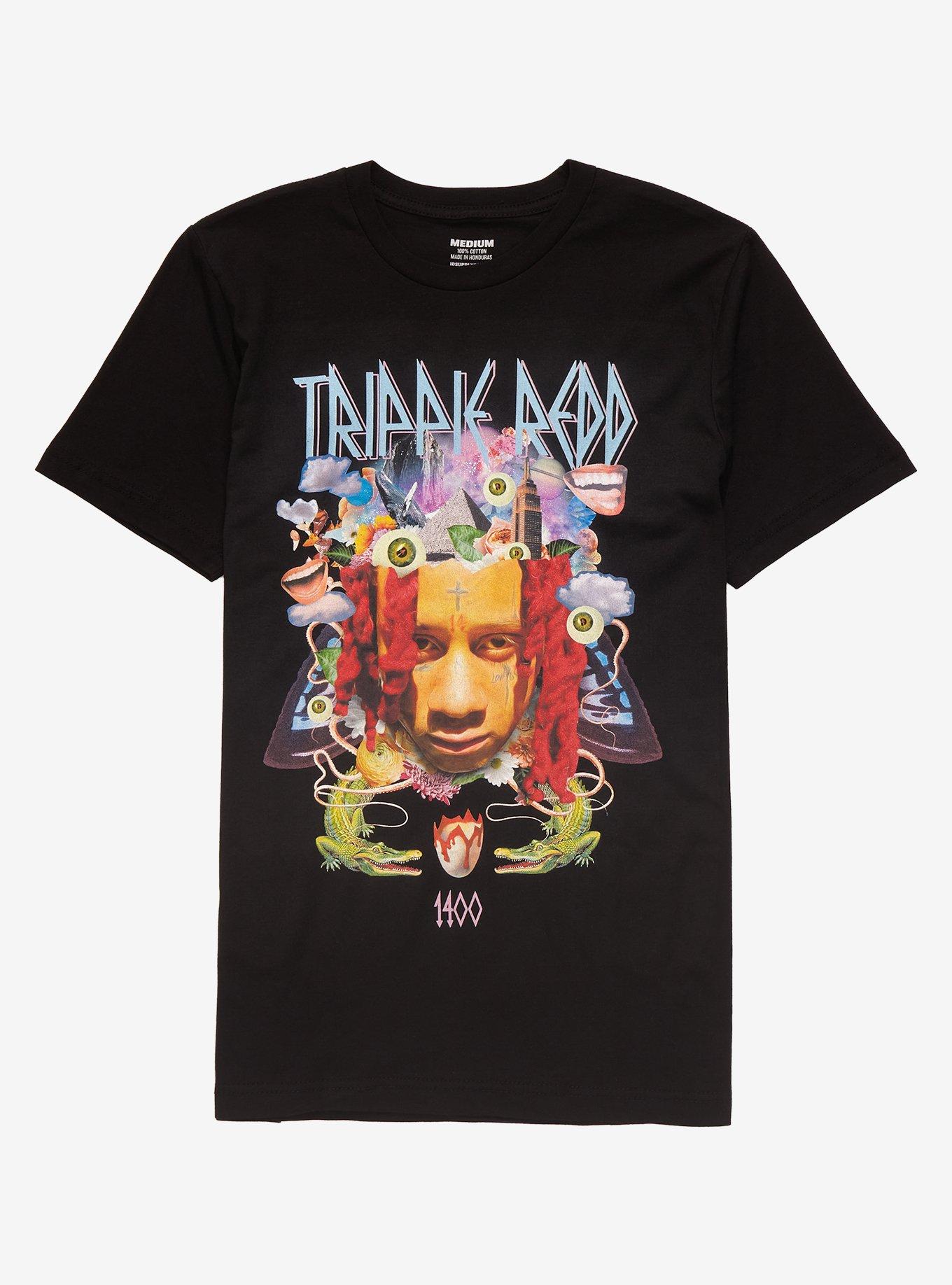 Trippie redd best sale shirt white