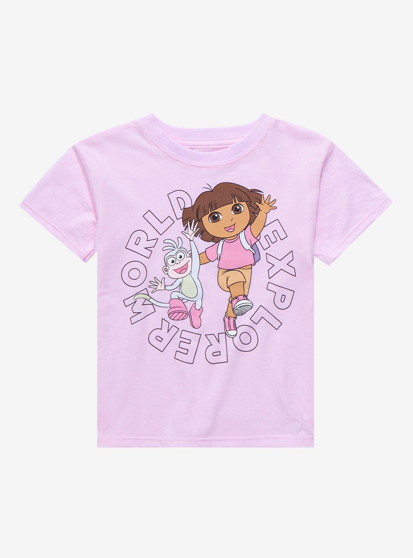 dora pink shirt