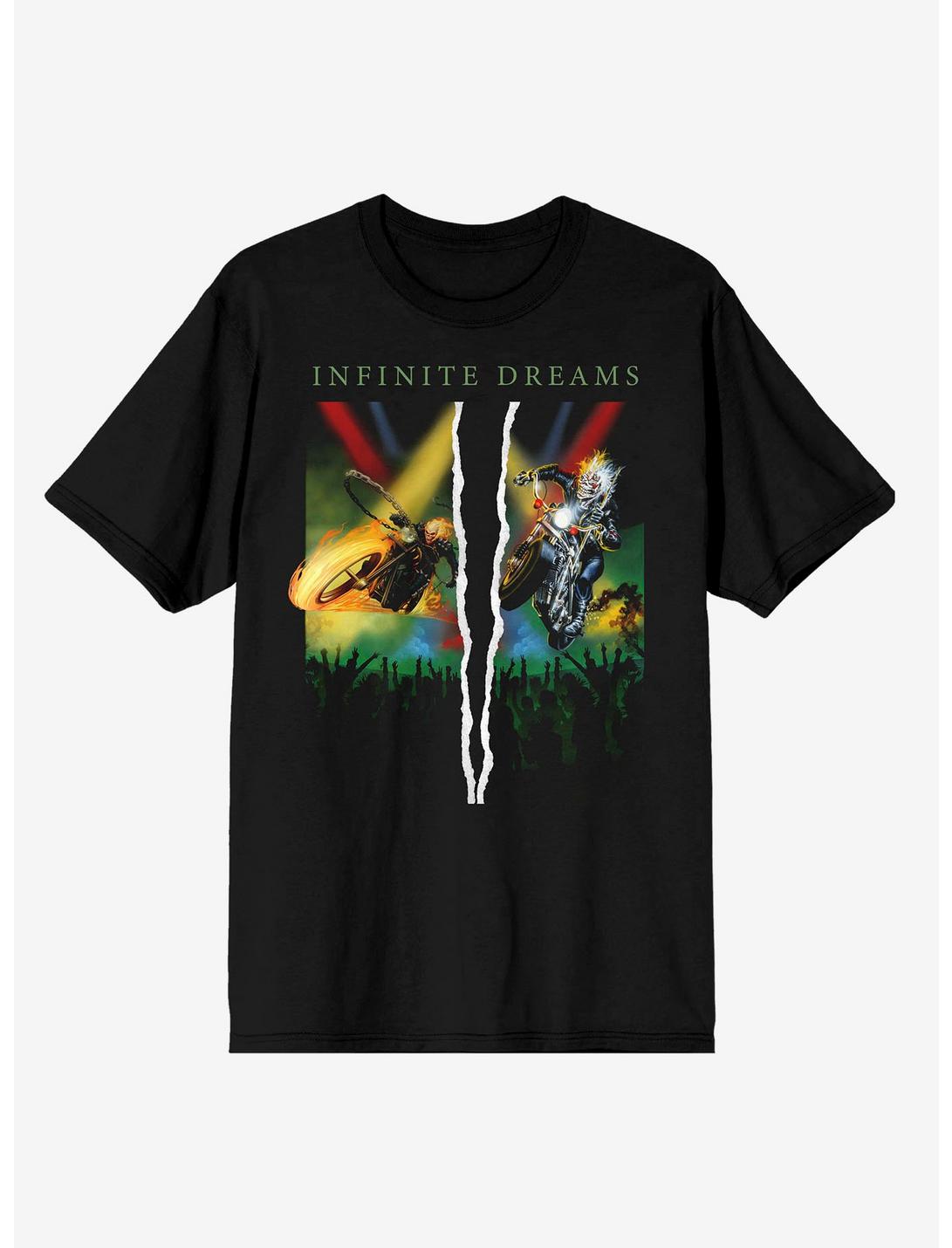 Marvel Iron Maiden Ghostrider Infinite Dreams T-Shirt, BLACK, hi-res