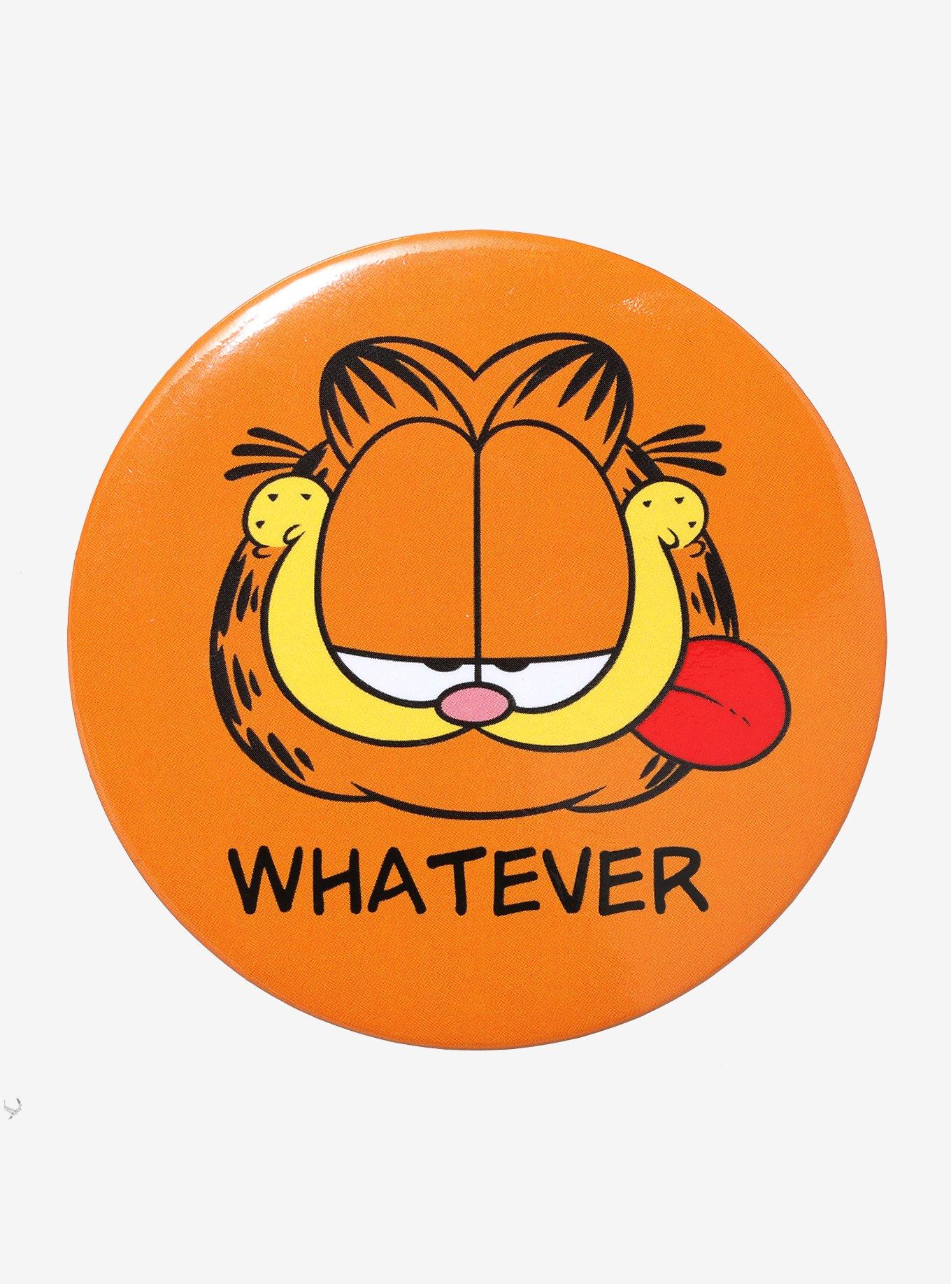 Garfield Whatever 3 Inch Button | Hot Topic