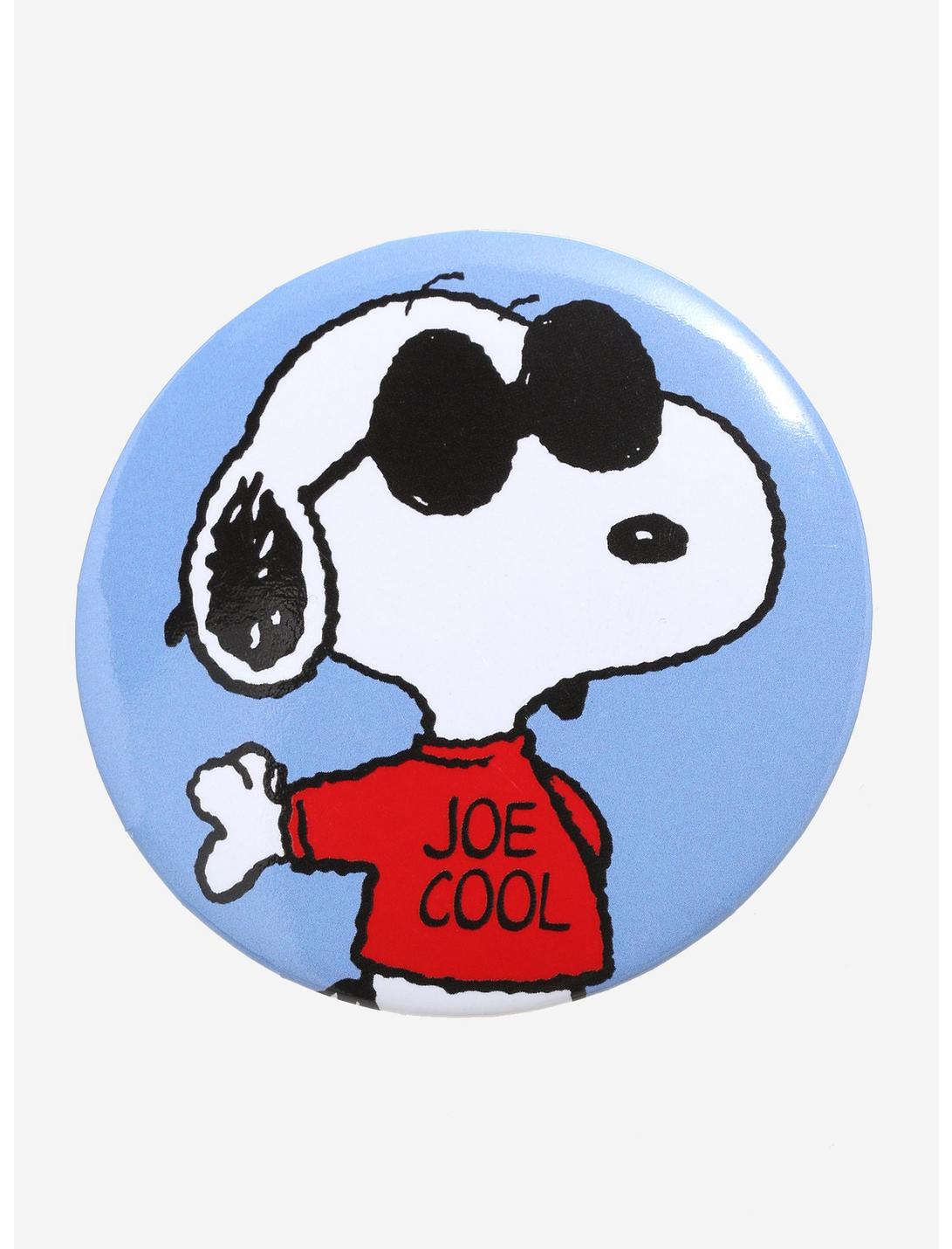 Peanuts Snoopy Joe Cool 3 Inch Button, , hi-res