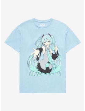 Hatsune Miku Sketch Boyfriend Fit Girls T-Shirt, , hi-res