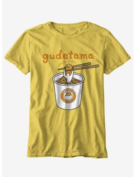 Gudetama Noodle Soup Boyfriend Fit Girls T-Shirt, , hi-res