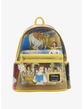 Loungefly Disney Beauty And The Beast Scenes Mini Backpack, , hi-res