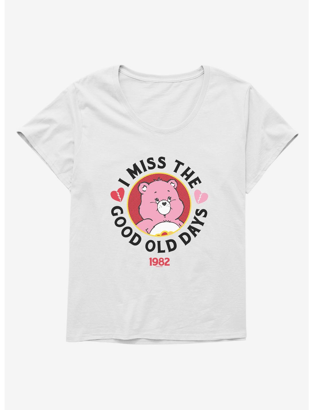 Care Bears Love-A-Lot Bear I Miss The Good Old Days Girls T-Shirt Plus Size, , hi-res