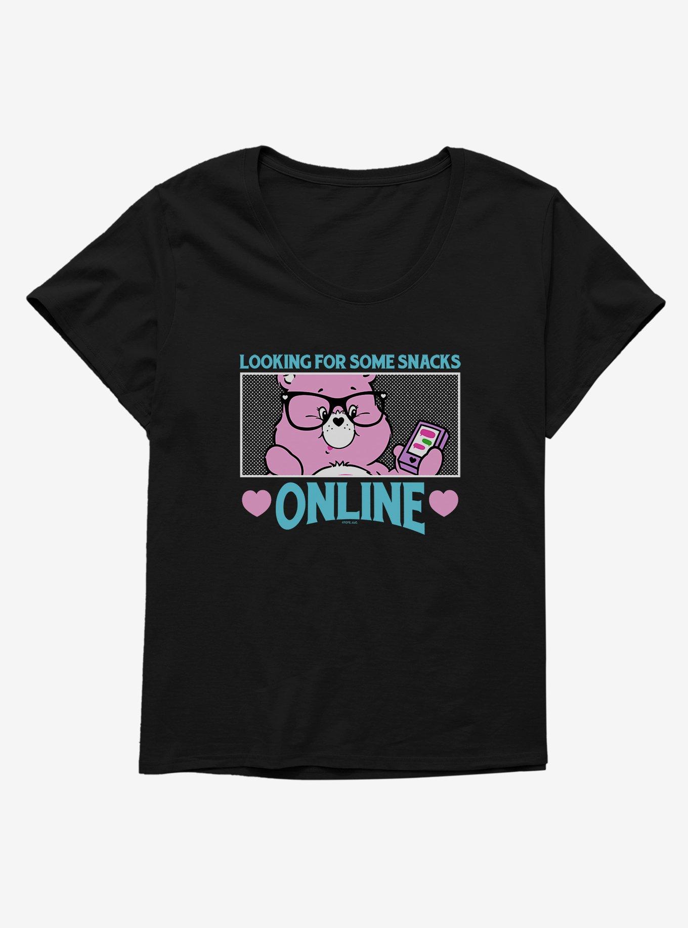 Care Bears Online Snacks Girls T-Shirt Plus