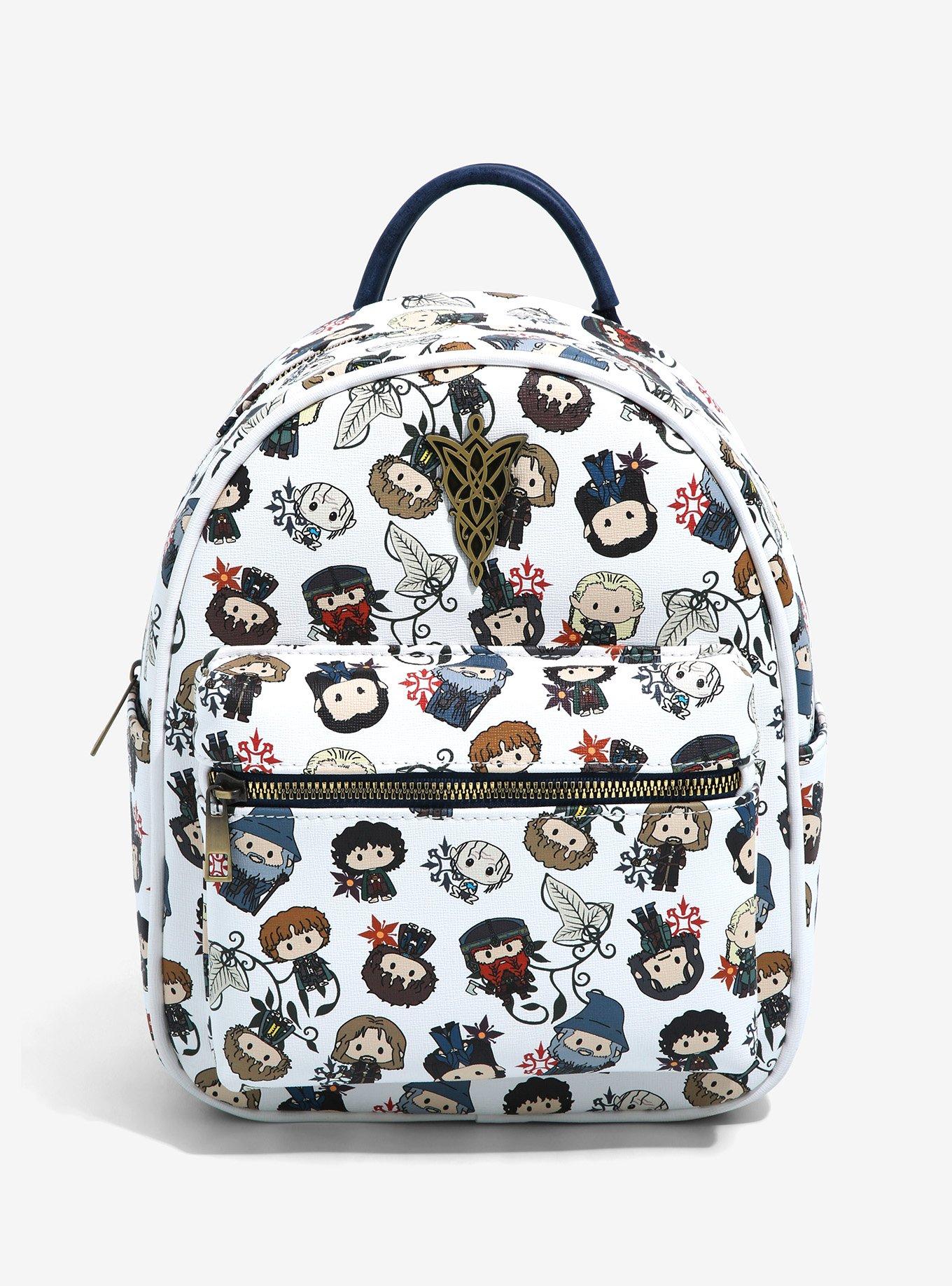 The Lord Of The Rings Chibi Character Mini Backpack 