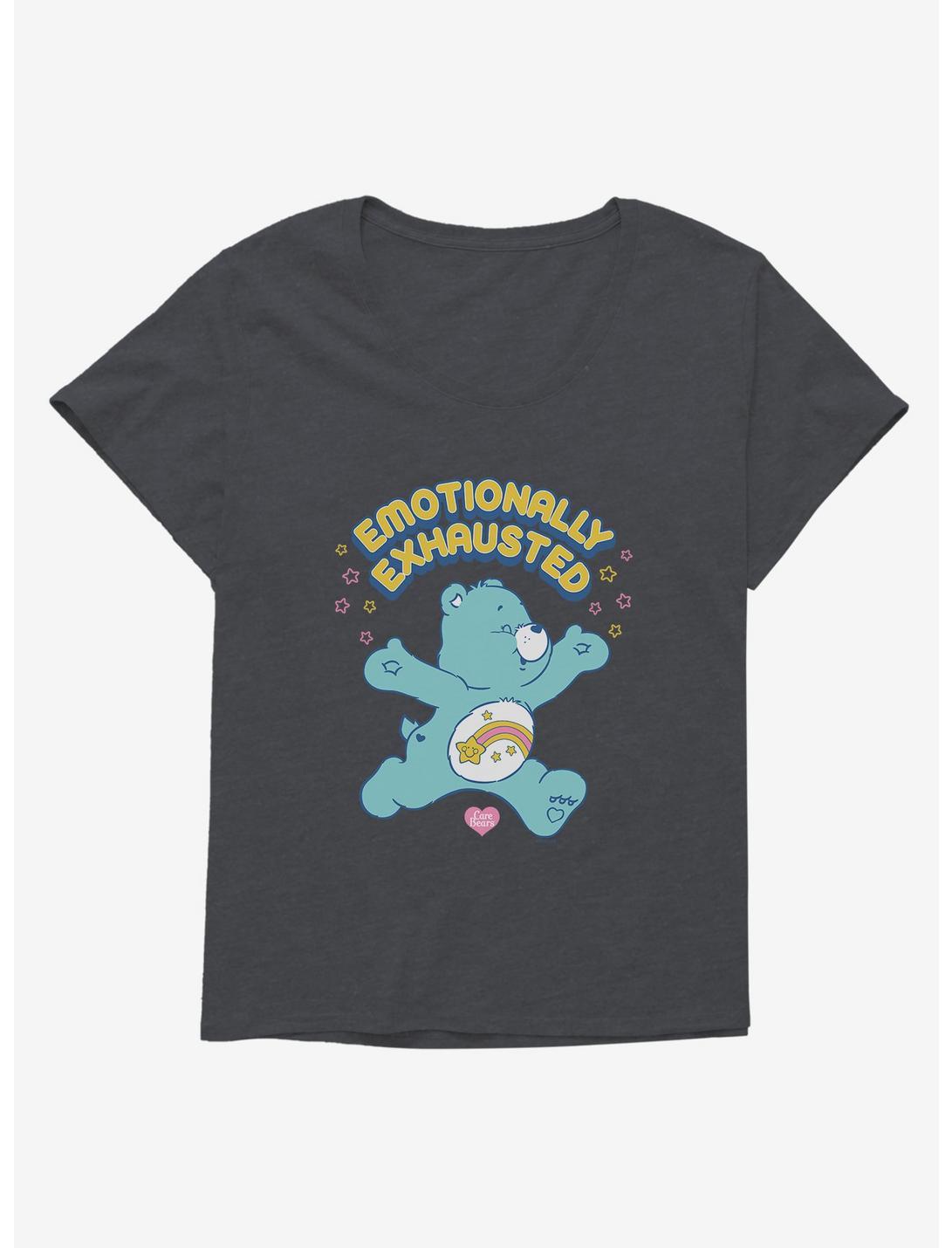 Care Bears Wish Bear Emotionally Exhausted Girls T-Shirt Plus Size, , hi-res