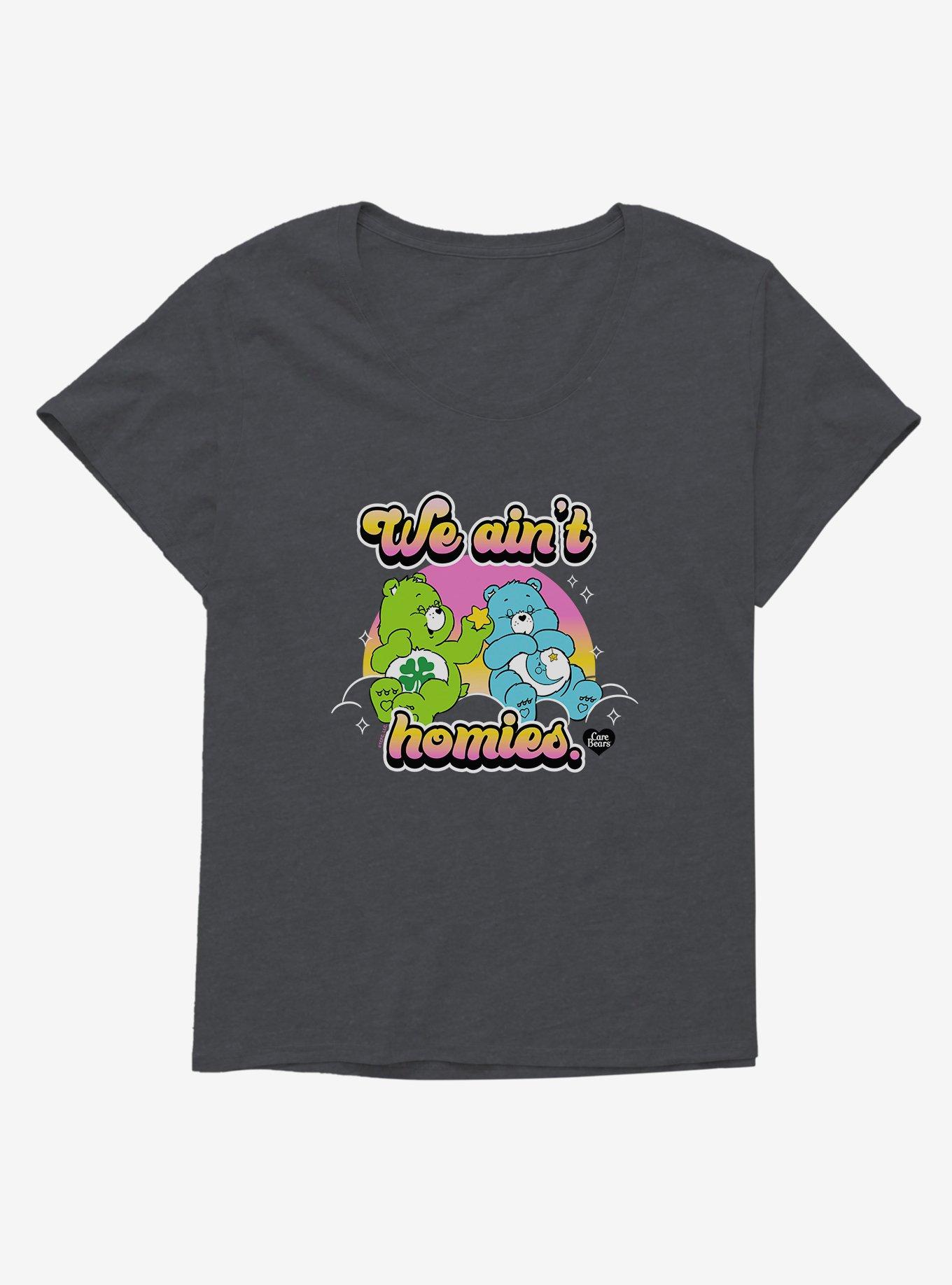 Care Bears We Ain't Homies Girls T-Shirt Plus Size, , hi-res
