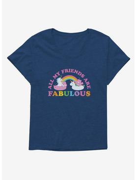Care Bears Pride Cheer Bear My Friends Are Fabulous T-Shirt Plus Size, , hi-res