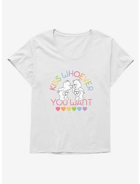 Care Bears Pride Tenderheart & Love-A-Lot Kiss Who You Want T-Shirt Plus Size, , hi-res