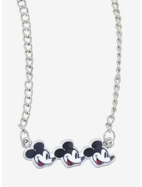 Disney Mickey Mouse Faces Necklace, , hi-res