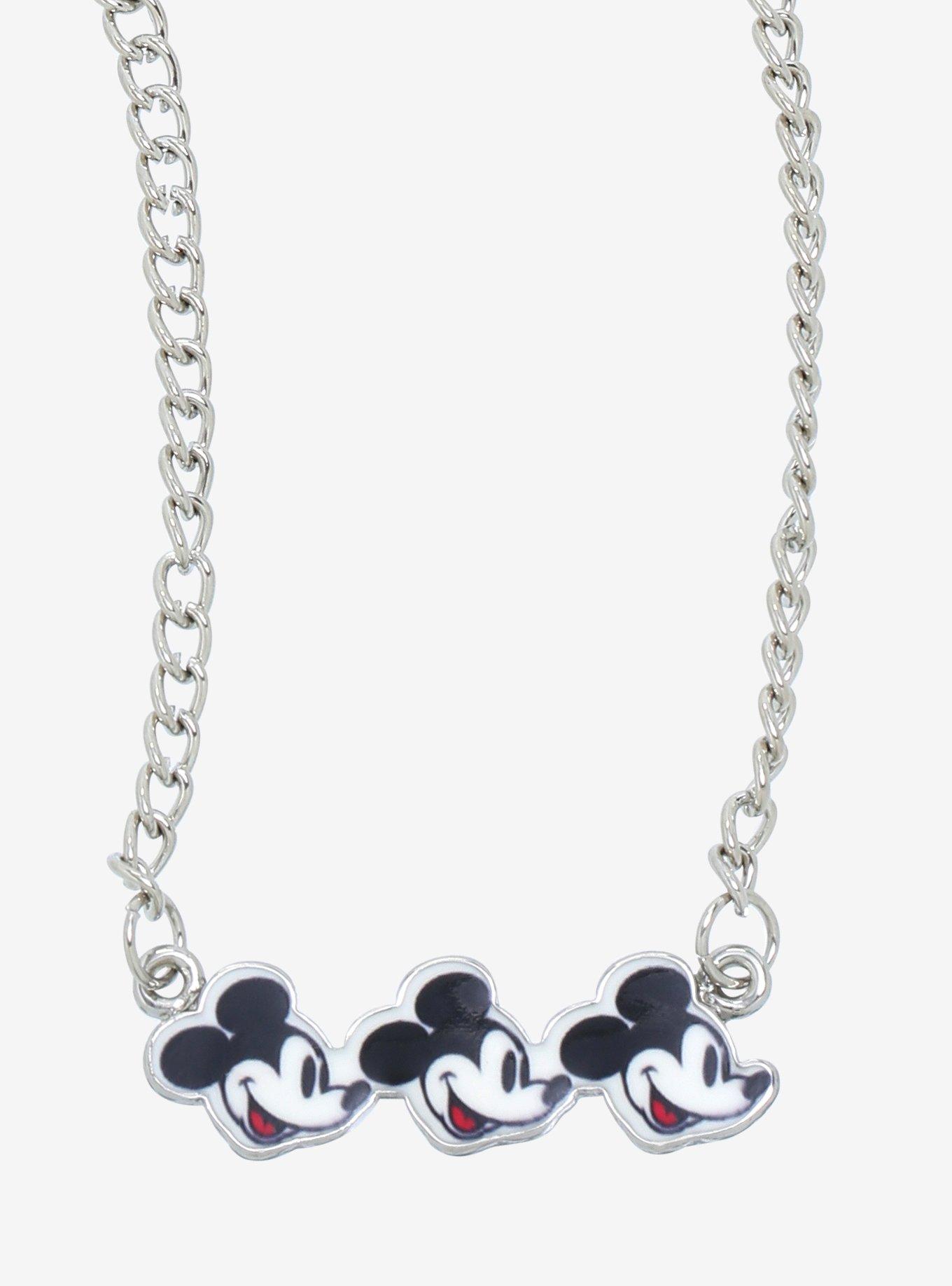 Disney mickey mouse on sale necklace