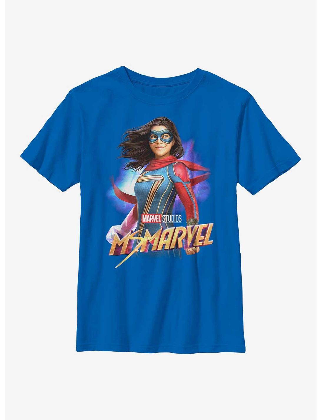 Marvel Ms. Marvel Hero Youth T-Shirt, ROYAL, hi-res
