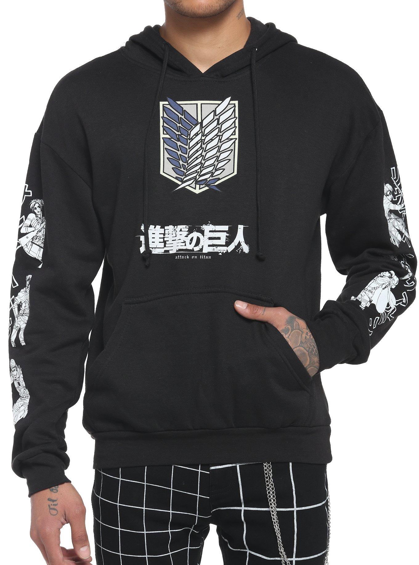 Attack On Titan Scout Members Hoodie | Hot Topic