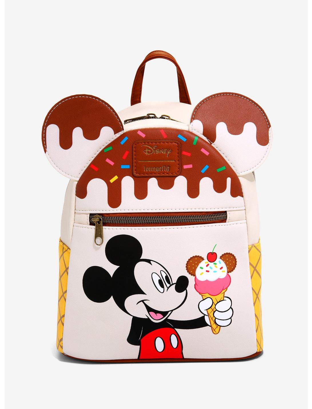 Loungefly Disney Mickey Mouse Ice Cream Mini Backpack, , hi-res