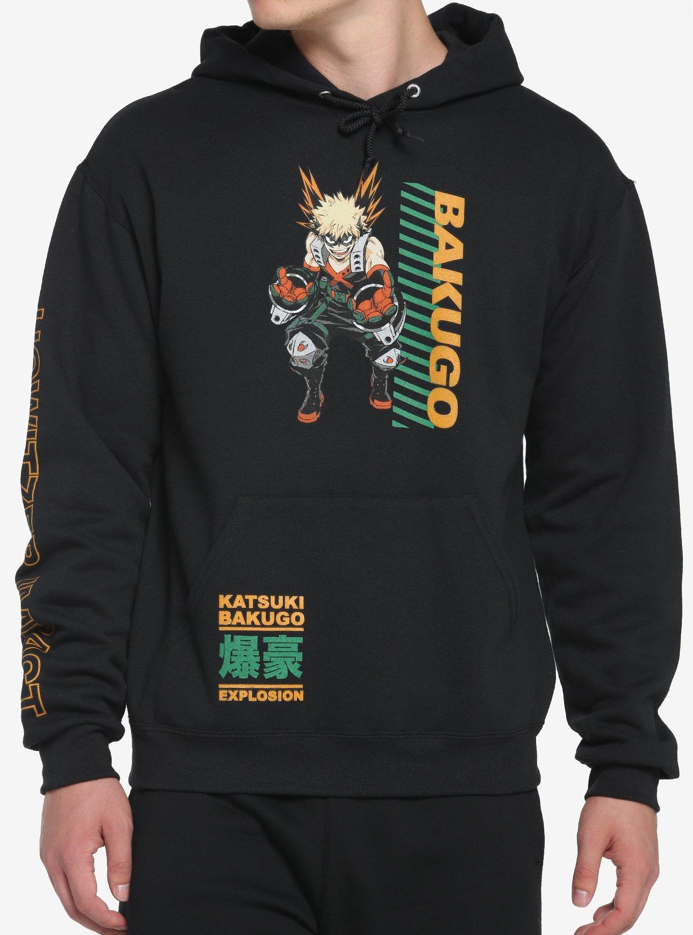 My Hero Academia Bakugo Signature Move Hoodie