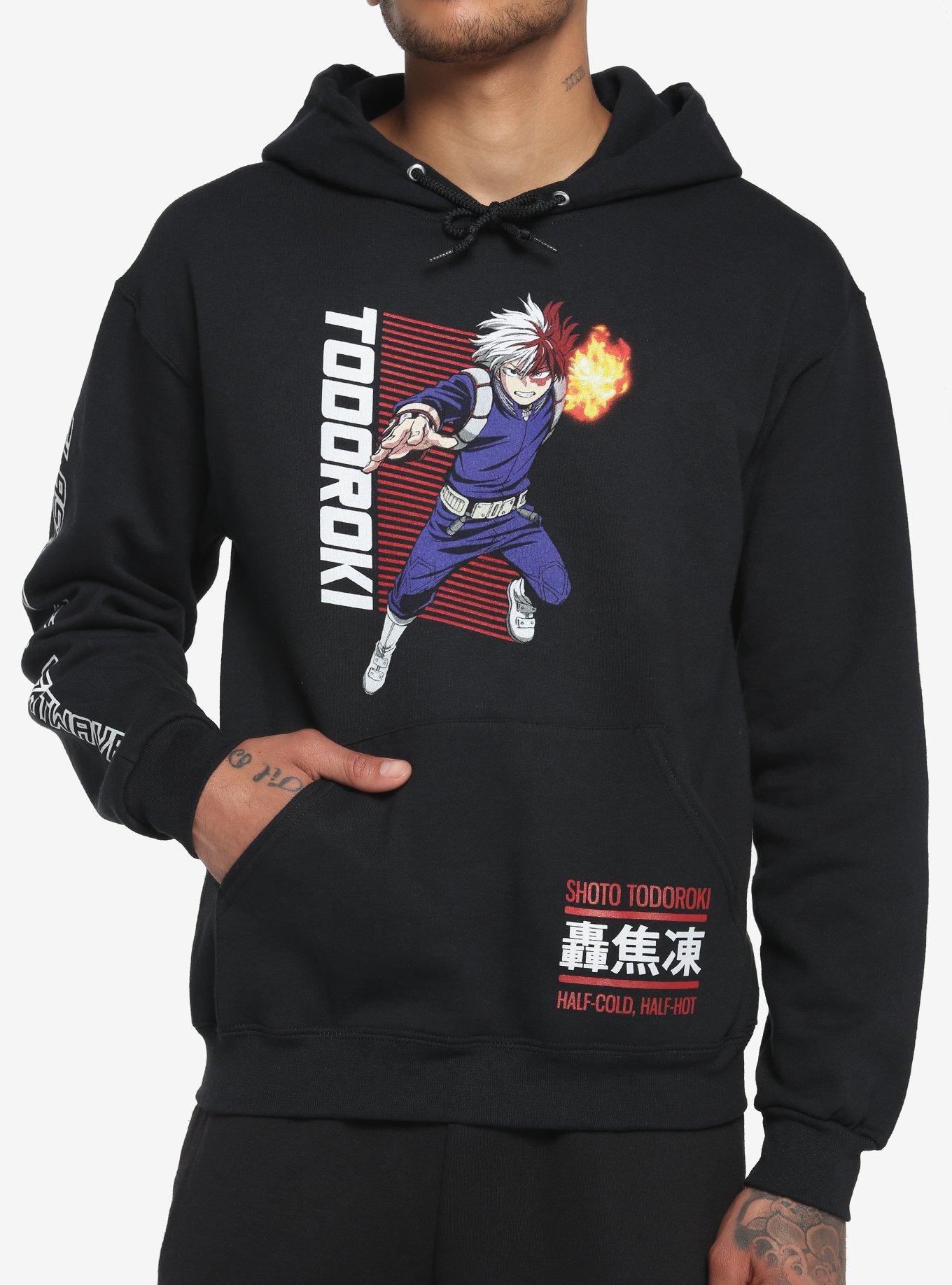 My Hero Academia Todoroki Signature Move Hoodie | Hot Topic