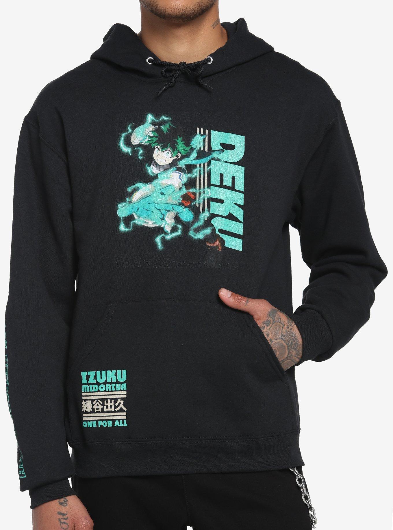 Mha hoodie hot topic sale