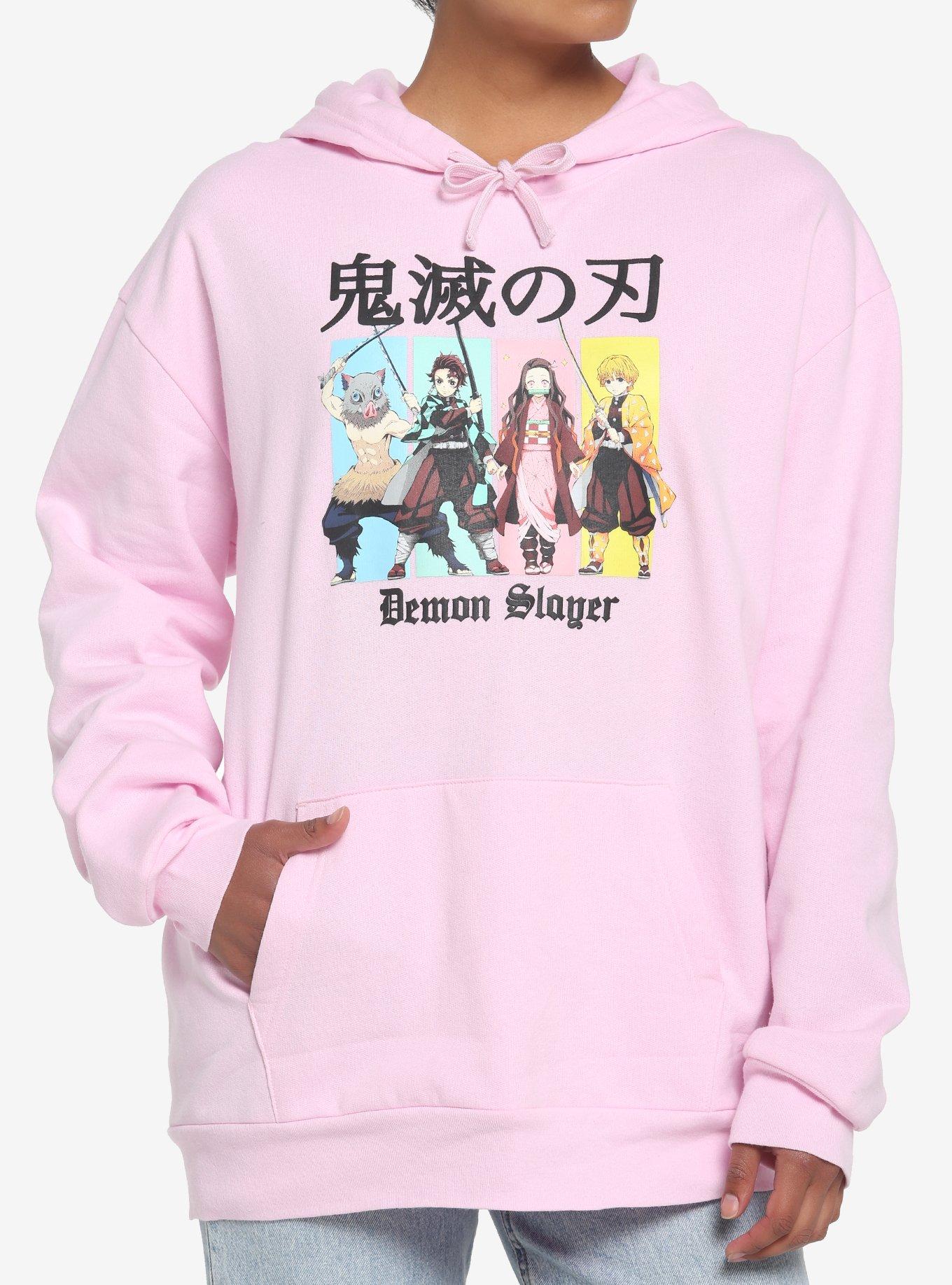 Demon slayer hoodie hot topic sale