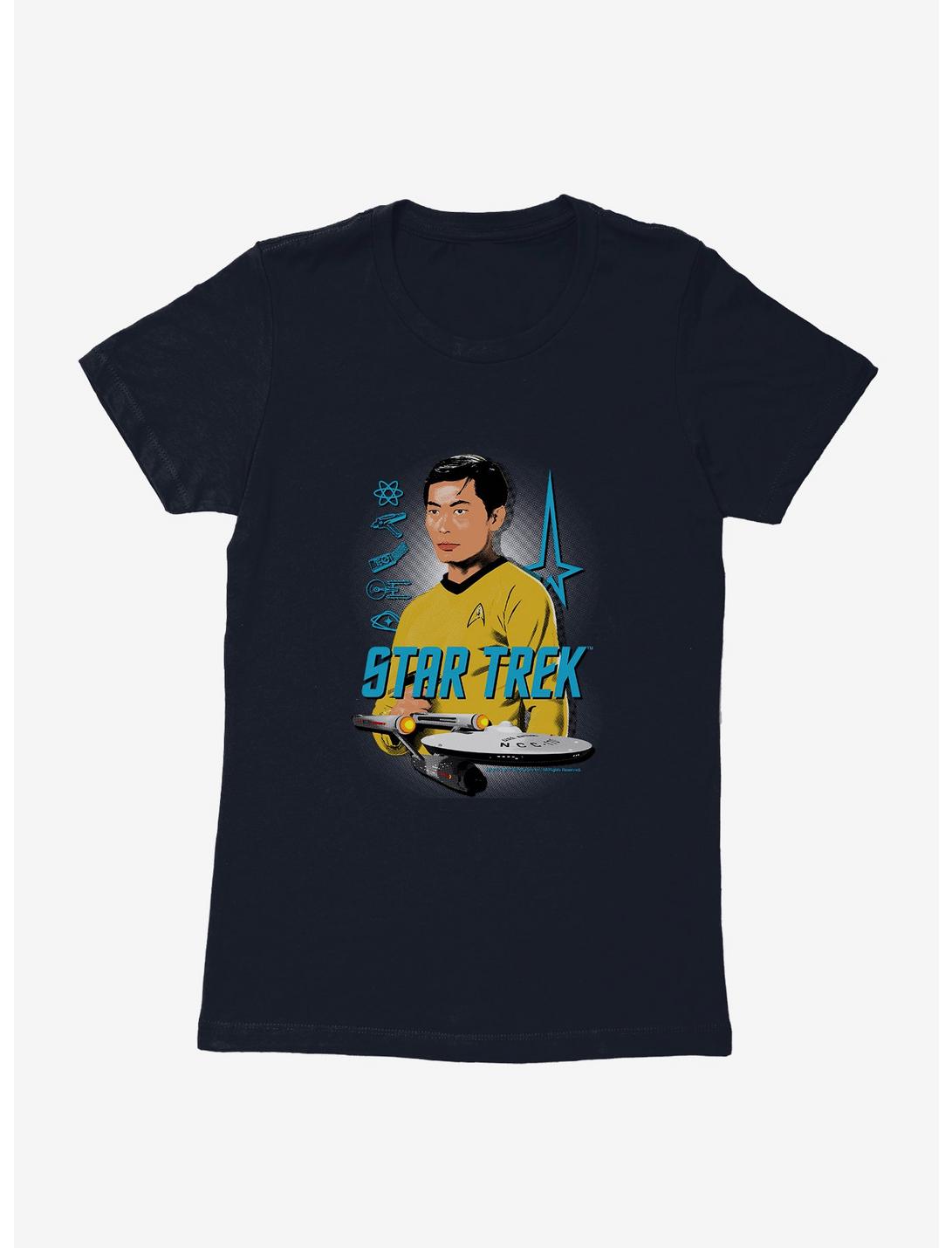 Star Trek Sulu Womens T-Shirt, MIDNIGHT NAVY, hi-res