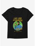Star Trek Live Long And Prosper Womens T-Shirt Plus Size, , hi-res