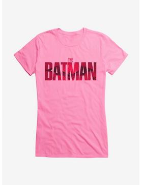 DC Comics The Batman Logo Girls T-Shirt, CHARITY PINK, hi-res
