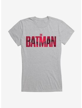 DC Comics The Batman Logo Girls T-Shirt, HEATHER, hi-res
